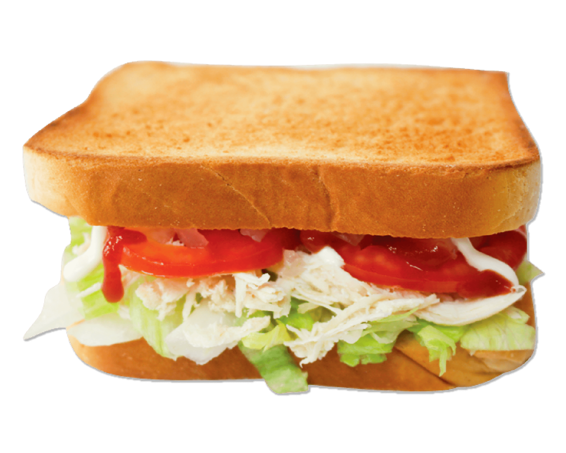 sándwich de pollo lamorenita